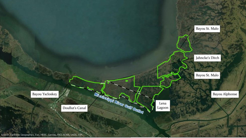 Lake Borgne Plan